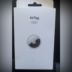 4 pack AirTag, never been used or opened.